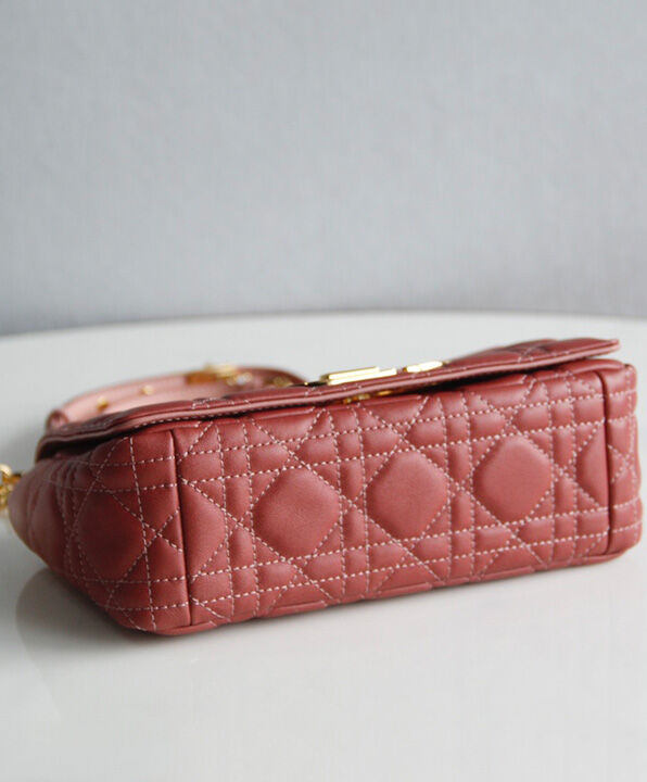 Christian Dior Small Dior Caro Bag Pink